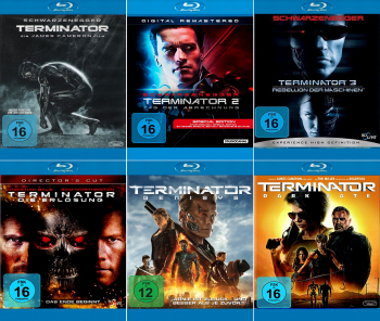 Terminator 1 - 6 Collection (6-Blu-ray)
