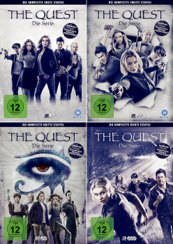 The Quest: Die Serie - Die komplette 1. - 4. Staffel (9-DVD)