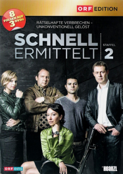 Schnell ermittelt - Die komplette 2. Staffel (3-DVD)