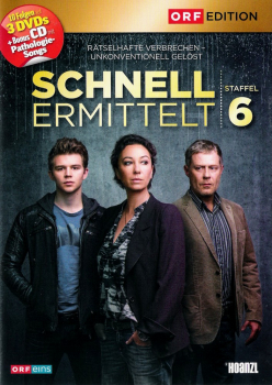 Schnell ermittelt - Die komplette 6. Staffel + Bonus-CD Pathologie-Songs (3-DVD)