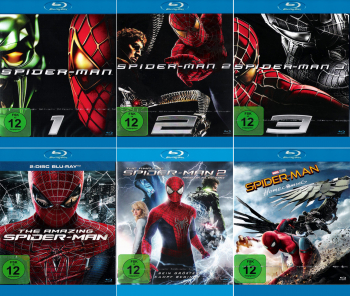 Spider-Man Mega Bundle  (7-Blu-ray)