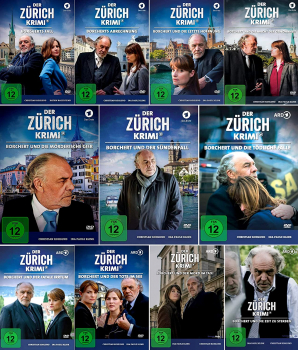 Der Zürich Krimi (Folge 1-9 + (Folge 11-16) Package (15-DVD)