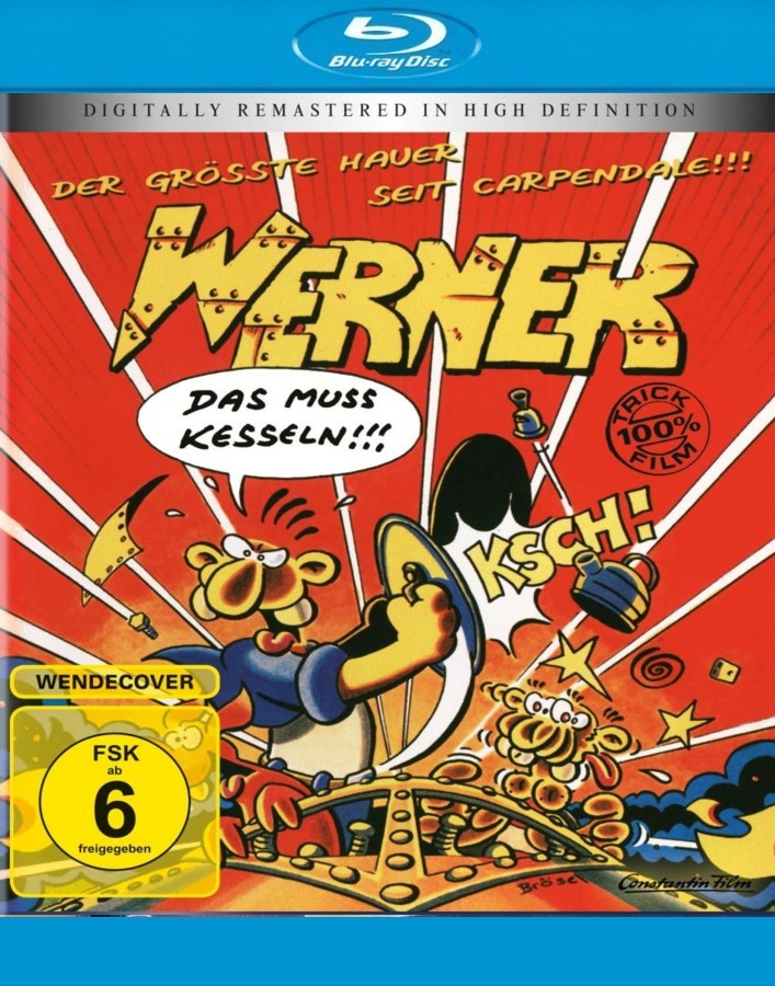 Werner 1 5 Beinhart, Das muss kesseln, Volles Rooäää, Gekotzt wird später, Eiskalt (5Bluray)
