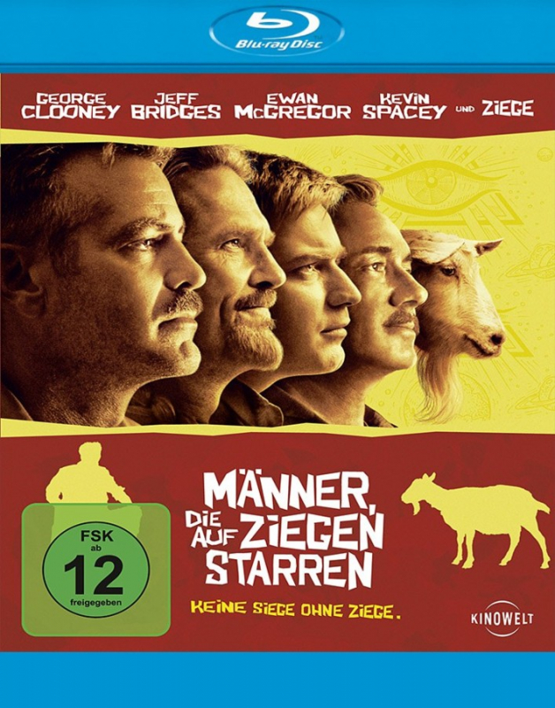Männer, die auf Ziegen starren (Blu-ray)