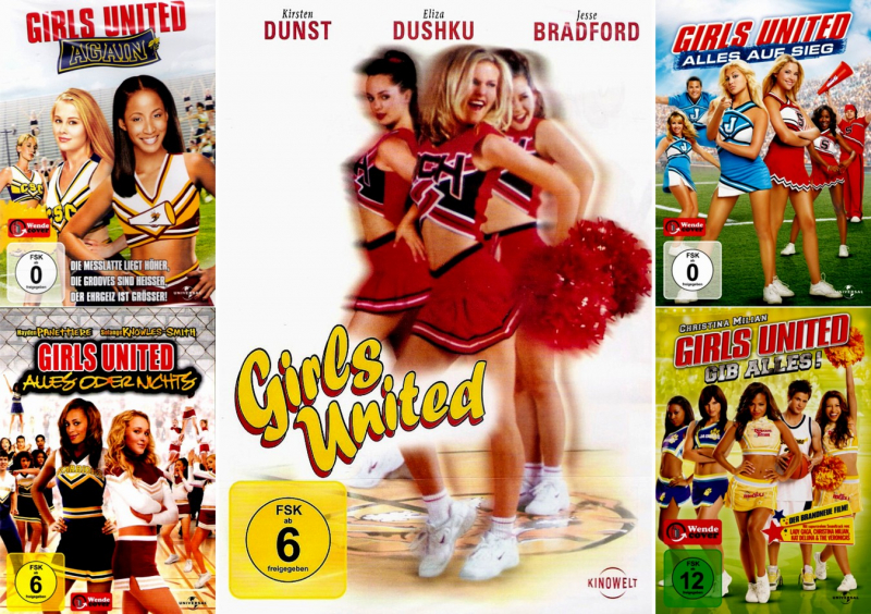 Girls United 1 + 2 + 3 + 4 + 5 Collection (5-DVD)