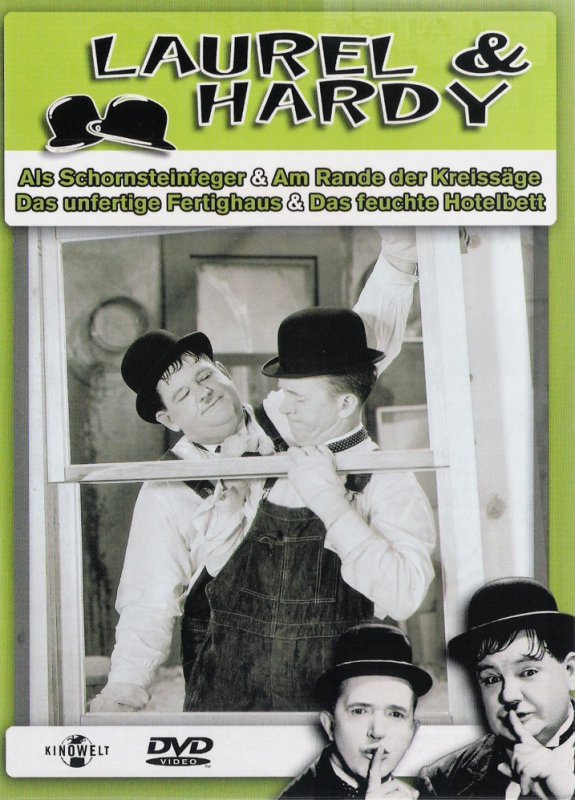 Laurel & Hardy: Als Schornsteinfeger & Im Sägewerk... (DVD)