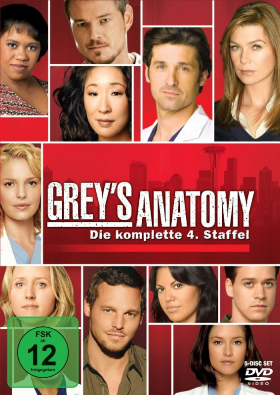 Greys Anatomy - Die komplette 4. Staffel (5-DVD)
