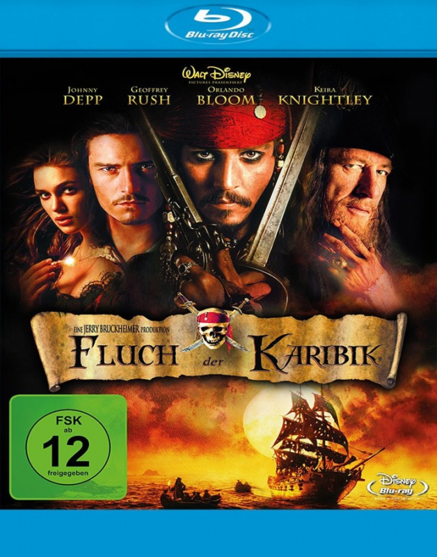 Fluch der Karibik 1: Pirates of the Caribbean (Blu-ray)