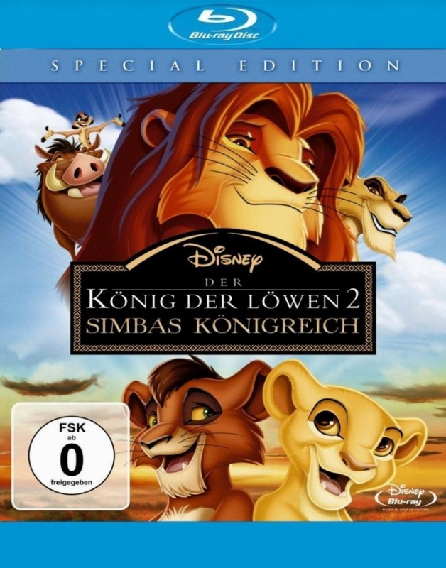 Der König der Löwen 2: Simbas Königreich - Special Edition (Blu-ray)