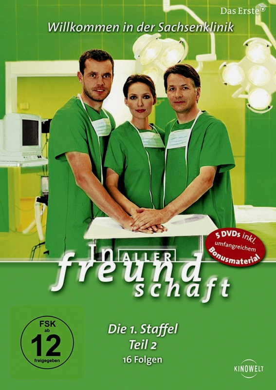 In aller Freundschaft - Die komplette 01.2 Staffel (5-DVD)