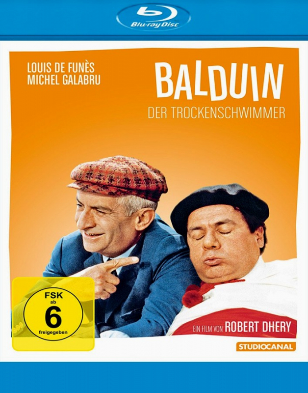 Balduin, der Trockenschwimmer - Louis de Funès (Blu-ray)