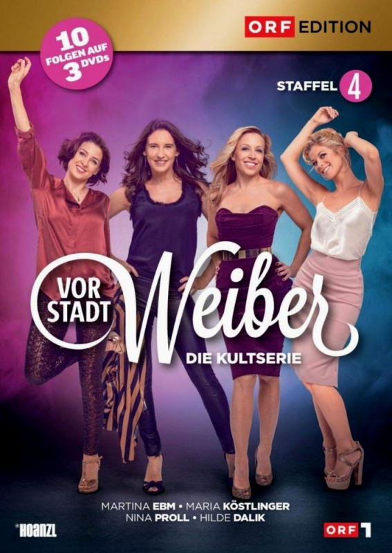 Vorstadtweiber - Die komplette 4. Staffel | ORF Edition (3-DVD)
