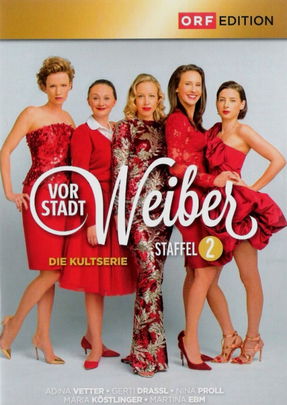 Vorstadtweiber - Die komplette 2. Staffel | ORF Edition (3-DVD)