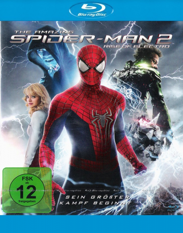 The Amazing 2 - Riseof Electro - Spider-Man (Blu-ray)