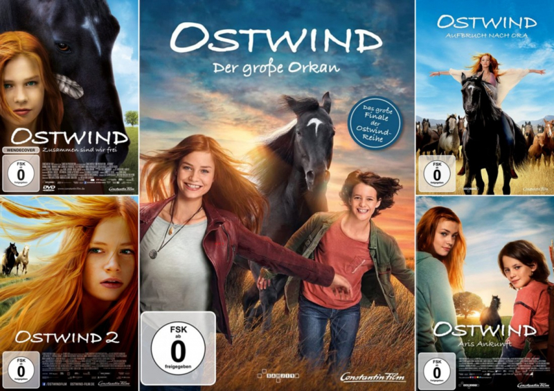 Ostwind 1 + 2 + 3 + 4 + 5 Collection (5-DVD)