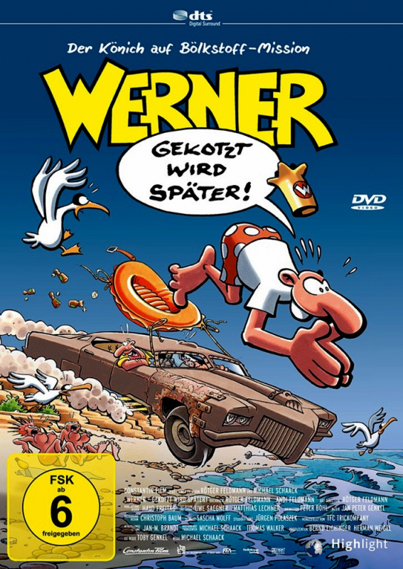 Werner 4: Gekotzt wird später! (DVD)