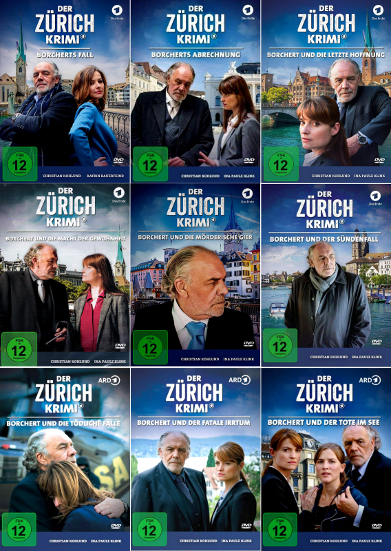 Der Zürich Krimi 1 - 9 Package (9-DVD)