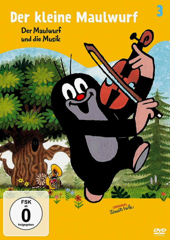 Der kleine Maulwurf 3- Der Maulwurf und die Musik (DVD)