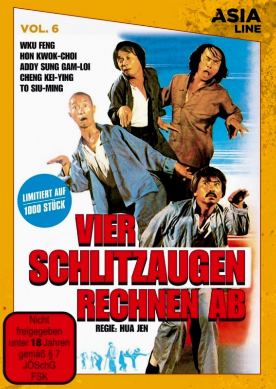 Asia Line Vol. 6 - Vier Schlitzaugen rechnen ab (DVD)