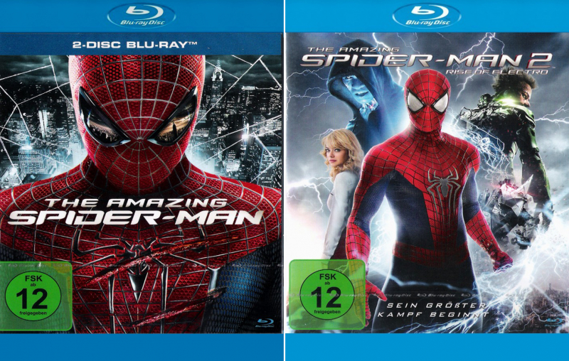 Spider-Man: The Amazing 1 + 2 - Rise of Electro (3-Blu-ray)