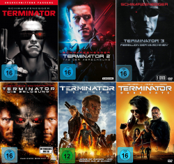 Terminator 1-6 (Teil 1+2+3+4+5+6) Uncut Edition (6-DVD)