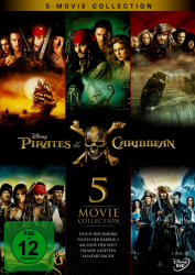 Fluch der Karibik 1 - 5: Pirates of the Caribbean - Box-Set (5-DVD)