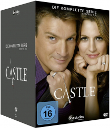 Castle 1 - 8  - Die komplette Serie - Gesamtbox (45-DVD)