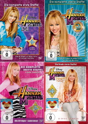 Hannah Montana - Die komplette 1. - 4. Staffel (14-Disc / 4-Boxen)