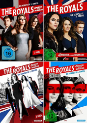 The Royals - Die komplette 1. - 4. Staffel (12-DVD)