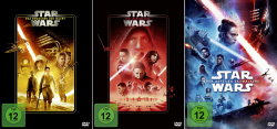 Star Wars 7-9 Paket (Teil 7+8+9) Das Erwachen der Macht + Die letzten Jedi + Der Aufstieg Skywalkers (3-DVD)