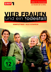 Vier Frauen und ein Todesfall - Die komplette 1. - 9. Staffel Komplett-Box (18-DVD)
