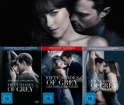 Fifty Shades of Grey 1-3 (Teil 1+2+3) Geheimes Verlangen - Gefährliche Liebe - Befreite Lust (3-DVD)