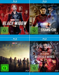 Marvel Studios 25er Mega Bundle - Thor 1-4 Doctor Strange 1+2 Guardians of the Galaxy 1+2 u.v.m. (Blu-ray-Set)